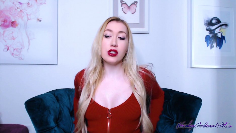 Goddess Violet - Easy REQUIRED Blackmail-Fantasy Task